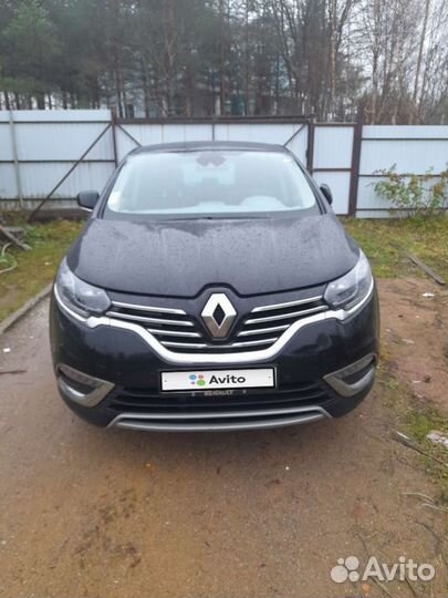 Renault Espace 1.6 AMT, 2018, 160 000 км