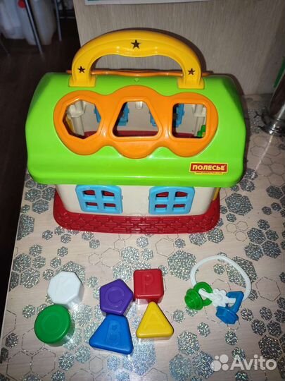 Домик сортер полесье