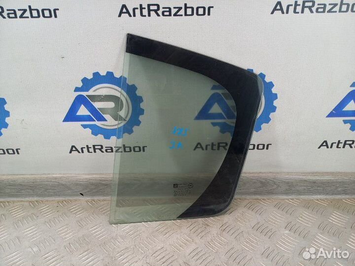 Стекло двери задней левой (форточка) Chevrolet