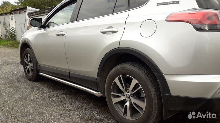 Защита порогов d60 труба Toyota RAV-4 - 40