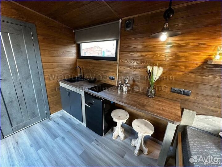 Дом в стиле Лофт 6х4,5 DM-8239