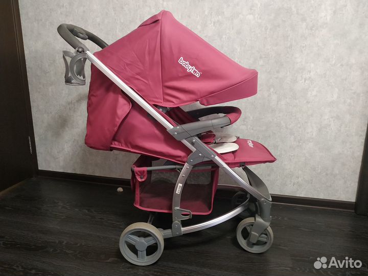Прогулочная коляска Babyton Cosmo Red