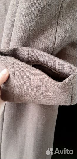 Пальто фабричное зимнее 60р мех норки