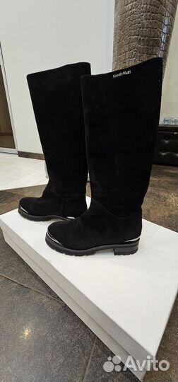 Сапоги замшевые осенние Nando Muzi