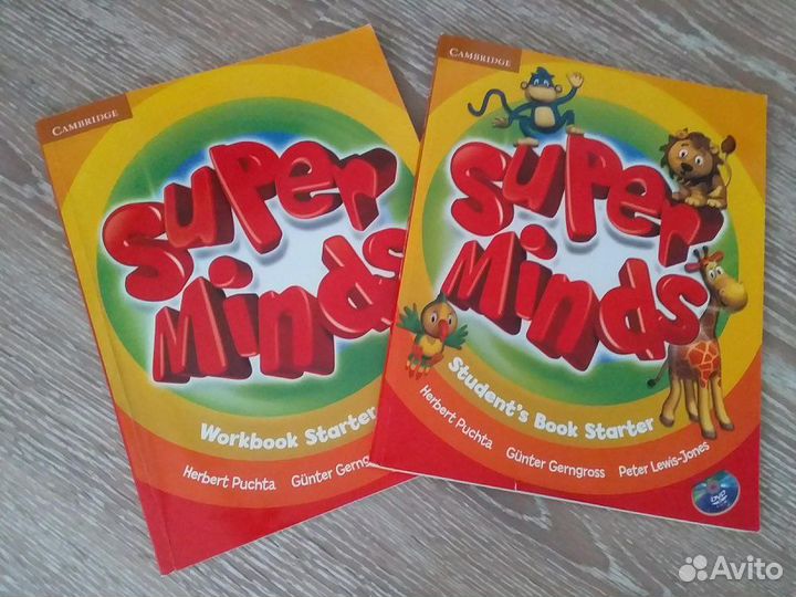 Super minds starter : учебник, тетрадь, диск