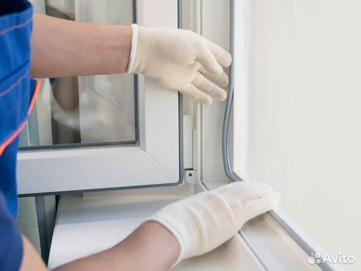 Ремонт окон, уплотнитель Q-Lon RAL3303