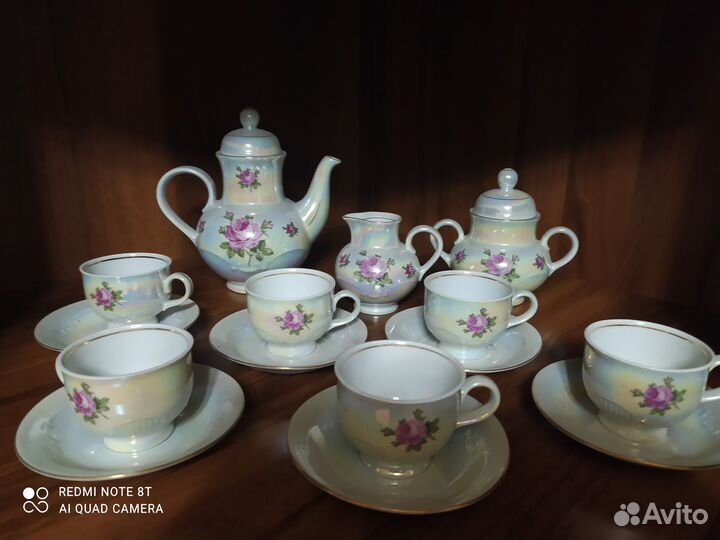 Кофейный сервиз гдр и другая посуда