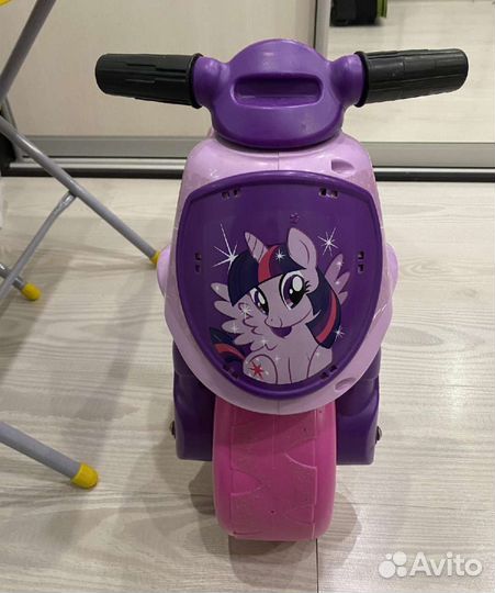 Беговел, каталка- мотоцикл, My little Pony