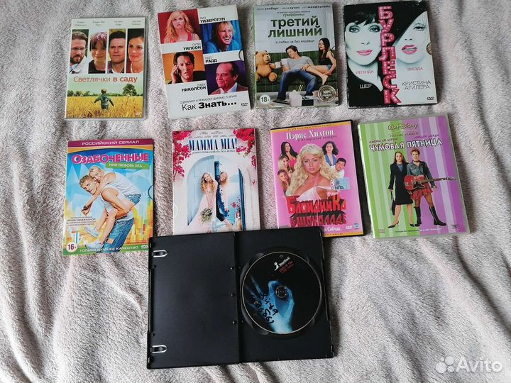 Dvd диски комедии мелодрамы Стоимость за 47 штук