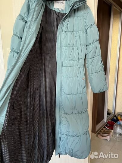 Пальто демисезонное теплое