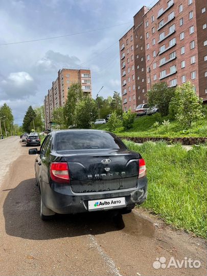 LADA Granta 1.6 МТ, 2013, битый, 150 000 км