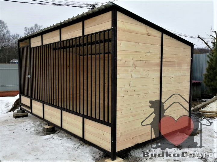 Вольер для собак уличный 4х2