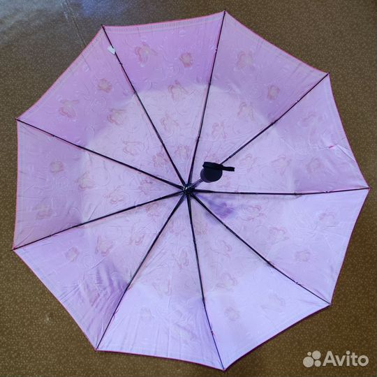 Зонт трость прозрачный, зонт в чехле