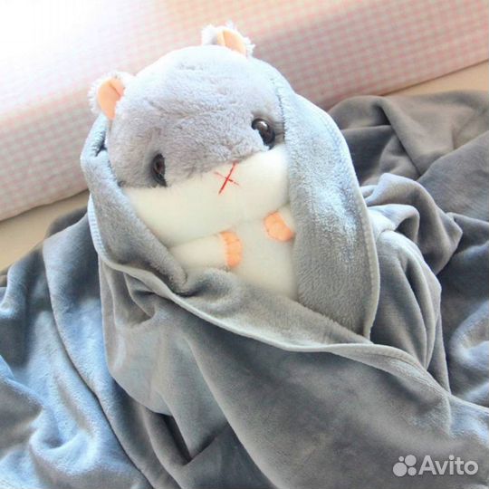 Плед хомяк 3 в 1