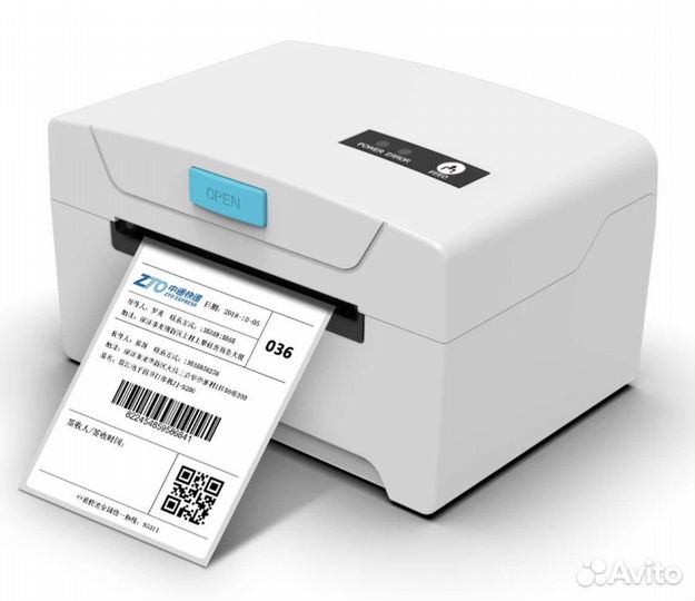 Беспроводной термопринтер для печати этикеток