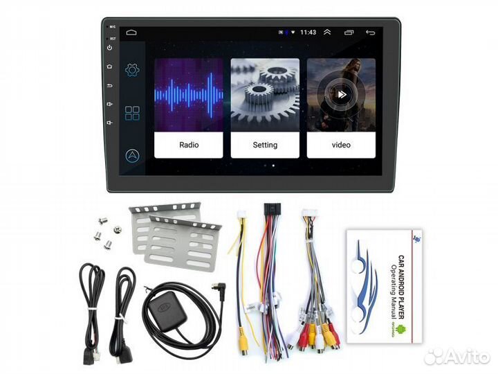 Автомагнитола 9090 2DIN 9