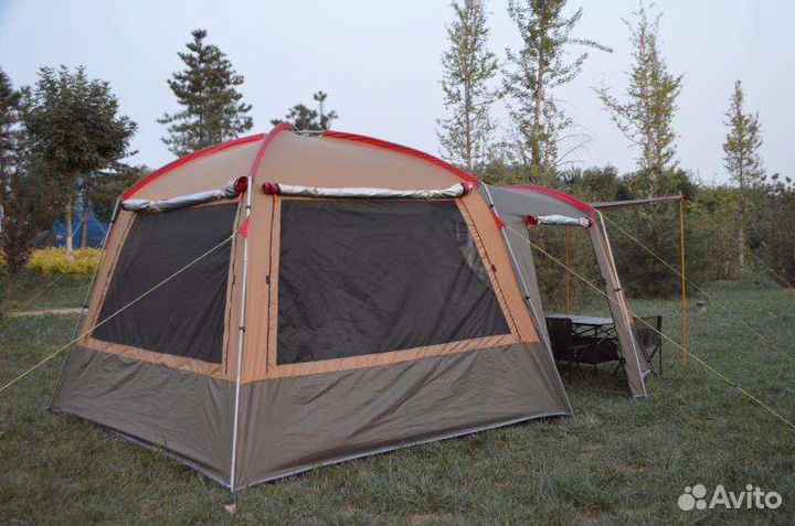 Палатка туристическая 4-х местная с тамбором