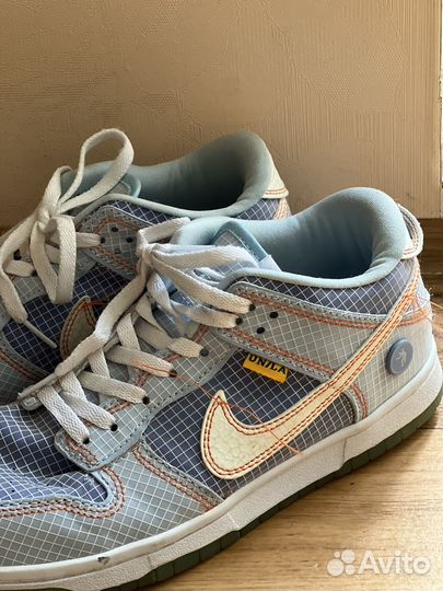 Кроссовки union nike dunk LOW