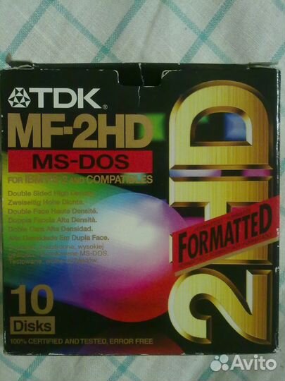 Дискета MF-2HD TDK