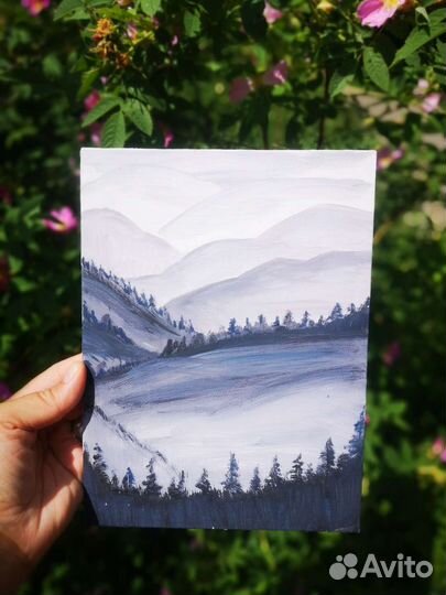 Интерьерная картина горы