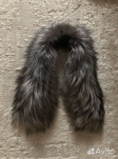 Воротник чернобурка