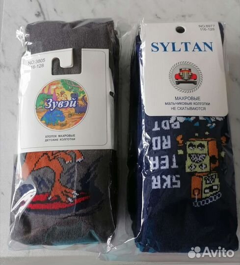 Колготки махровые новые