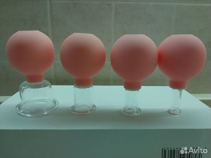 Силиконовые банки вакуумные для массажа