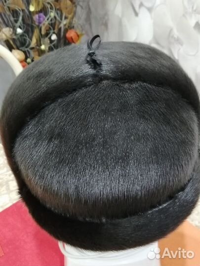 Шапка мужская из нерпы