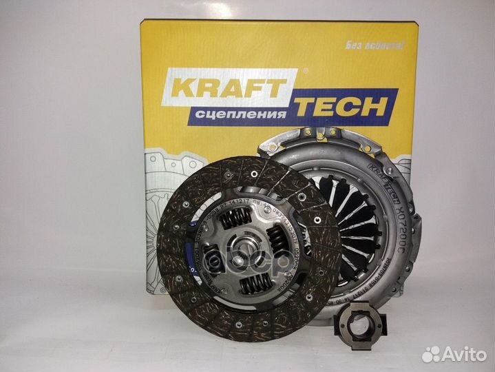 Пакет сцепления Fiat Punto III w08200c KraftTech