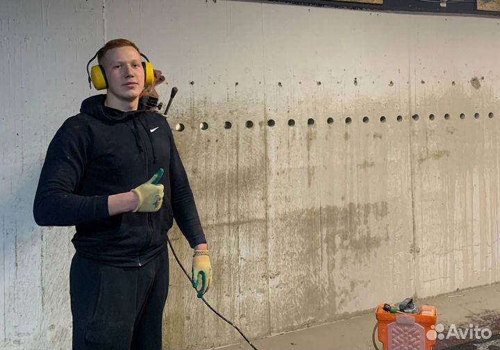 Алмазное сверление и резка бетона/за 1 день