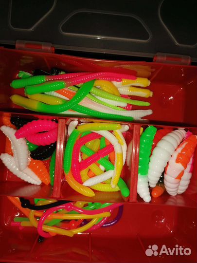 Набор силиконовых приманок