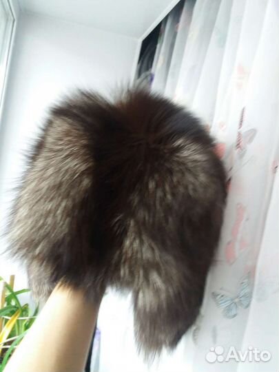 Шапка из чернобурки