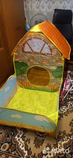 Детская палатка с сухим бассейном