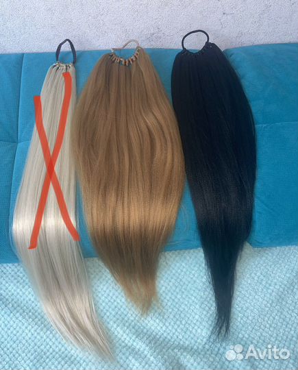 Хвосты на резинке новые