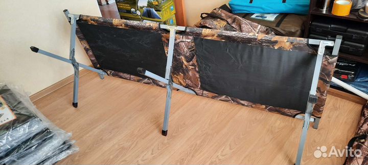 Раскладушка туристическая складная до 150кг