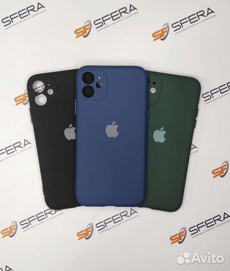 Чехол с защитой камеры на iPhone 11