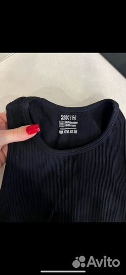 Топ базовый черный