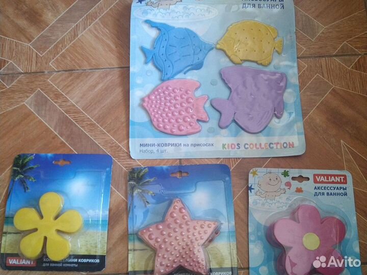 Мини-коврики на присосках Valiant