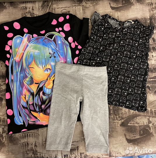 Пакет одежды для девочки 98