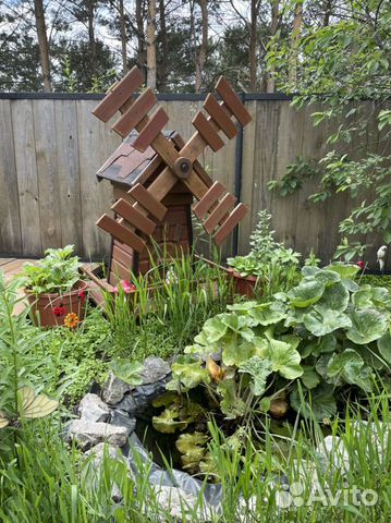 Мельница декоративная для сада