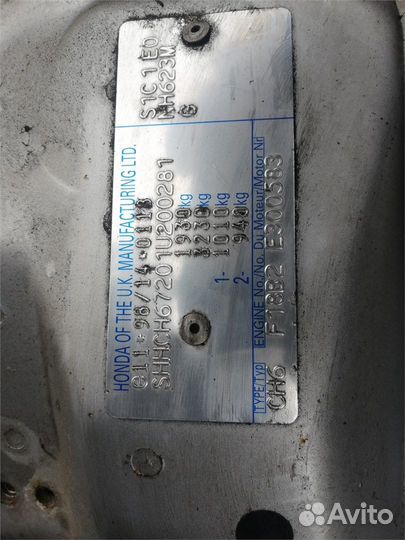 Разбор на запчасти Honda Accord 6