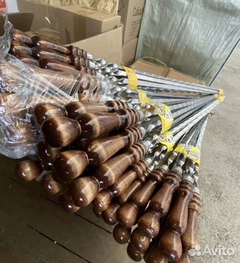 Шампура комплект 10шт шампур