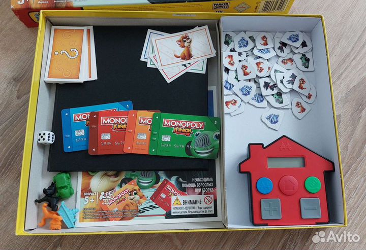 Игра Монополия junior 5+
