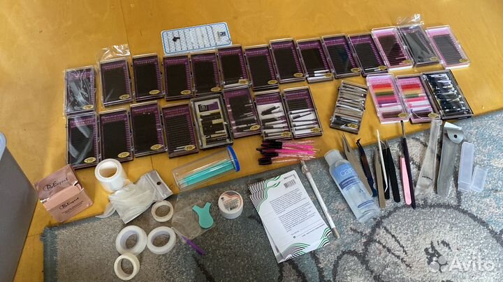 Материалы для наращивания, ламинирование ресниц бу