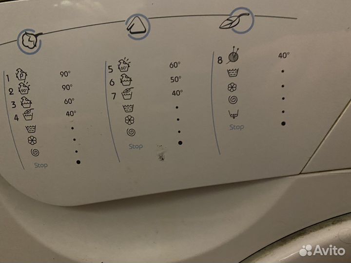 Стиральная машина indesit на запчасти