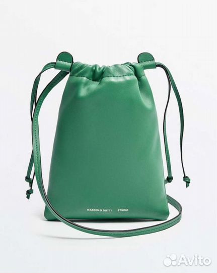 Сумка кожа massimo dutti в наличии