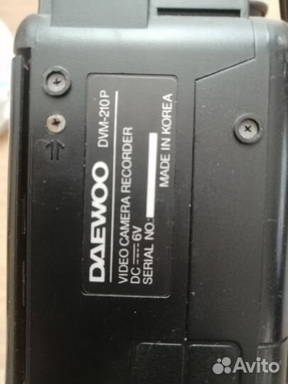 Видеокамера daewoo DVM-210P