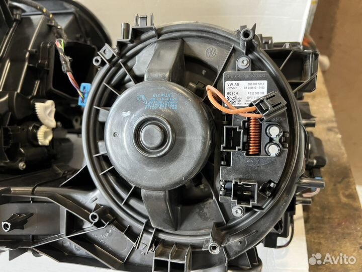 Корпус климатконтроля всборе skoda oktavia a7