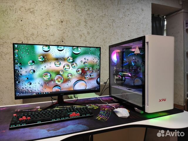 Игровой компьютер с монитором купить в Красноярске | Электроника | Авито