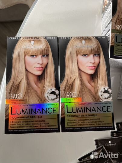 Краска для волос schwarzkopf Luminance + бальзам